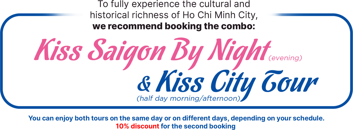 Saigon by night and city tour combo