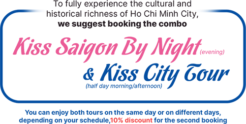 Saigon by night and city tour combo